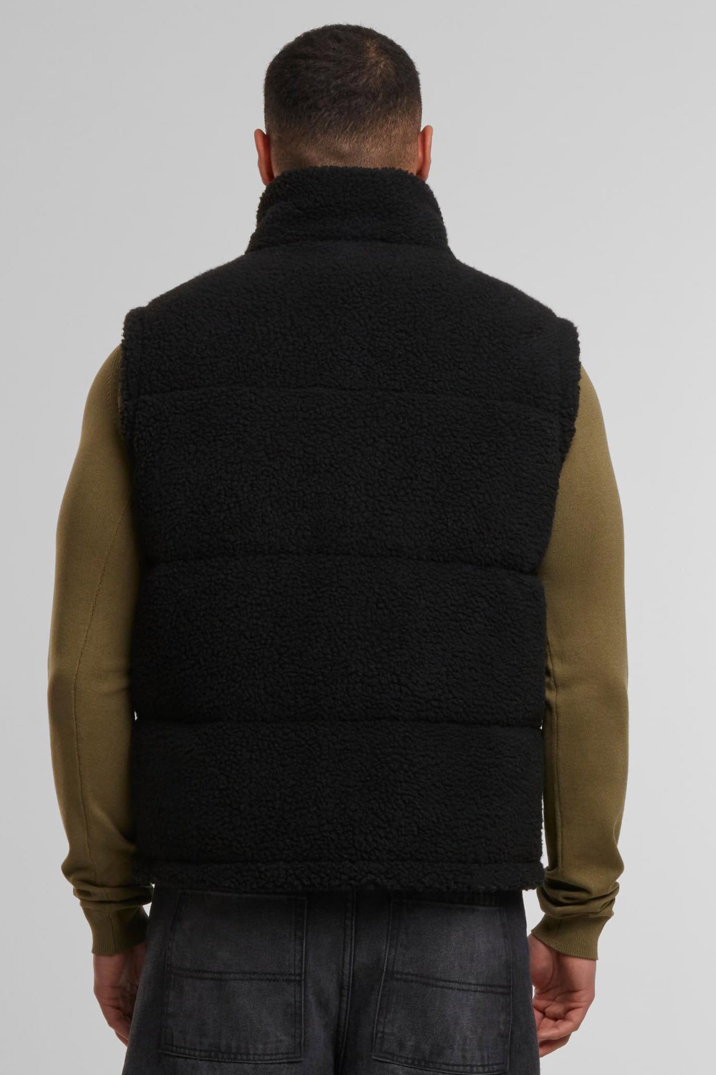 Teddy Gilet - Black