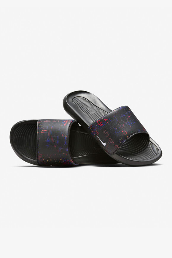 Victori One Pantoletten - Black + Multicolor