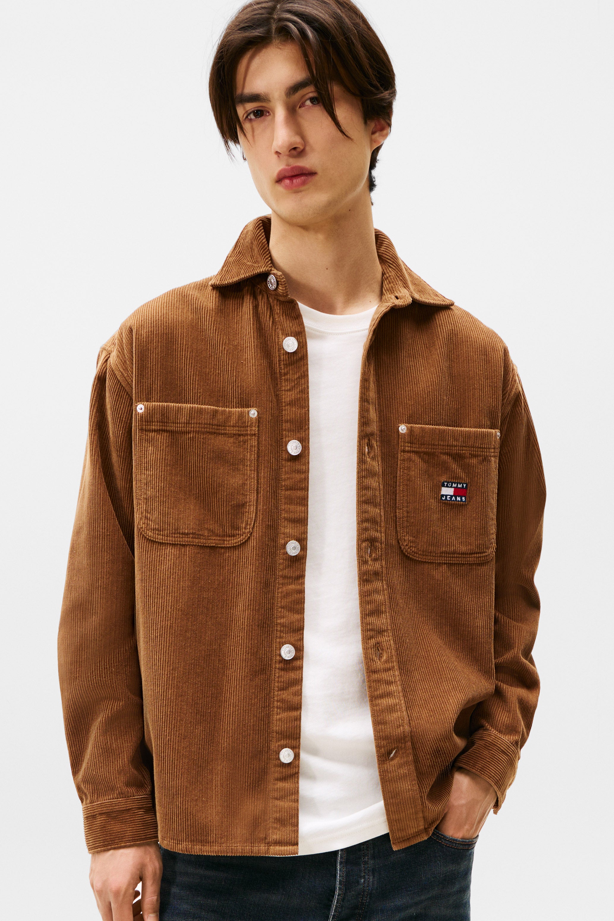 Surchemise en velours côtelé - Pecan Nut