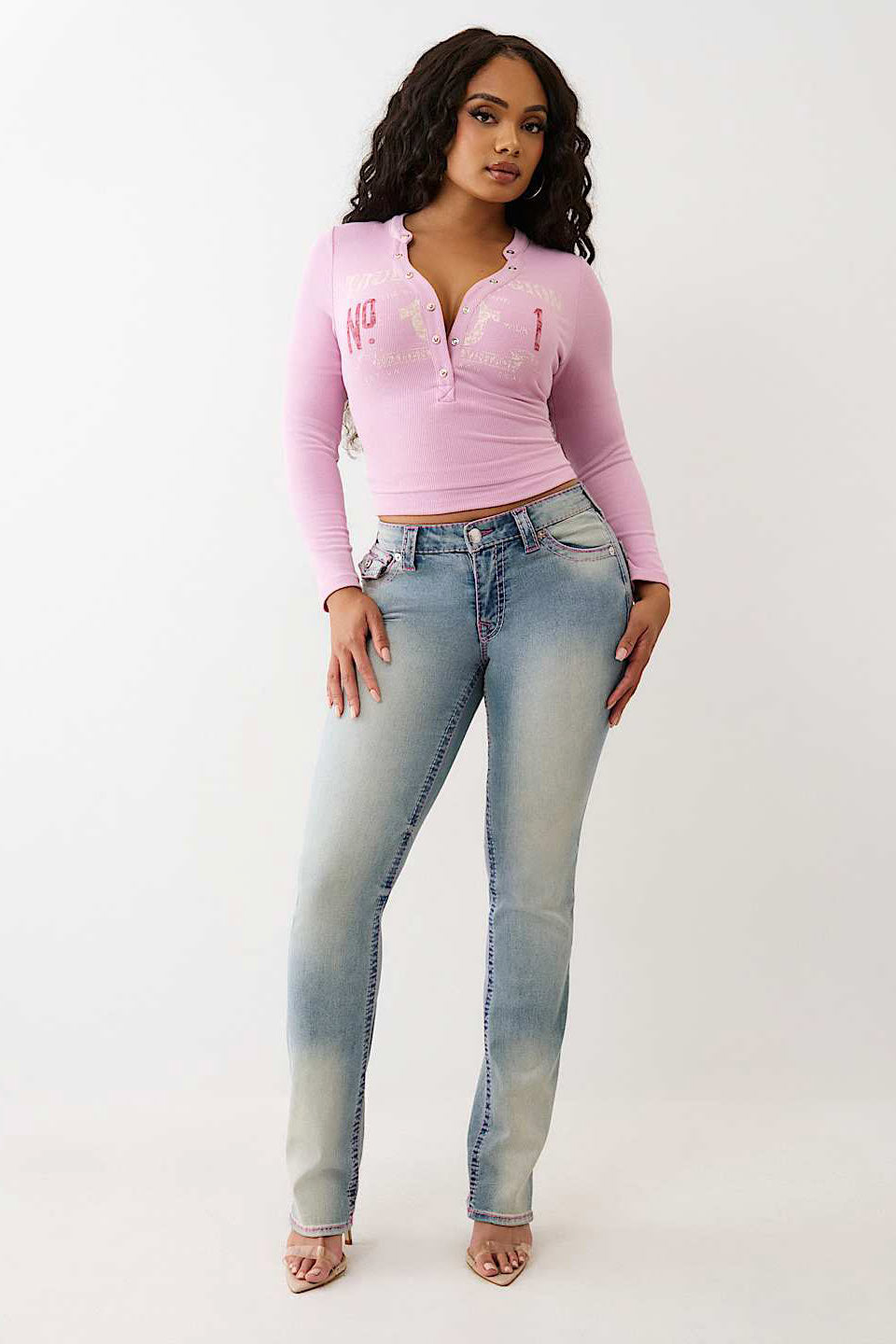 Billie Straight Fit Jeans - Salt Water