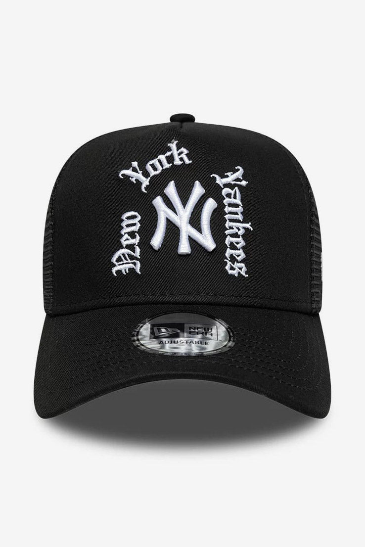 Trucker cap / snapback - Black