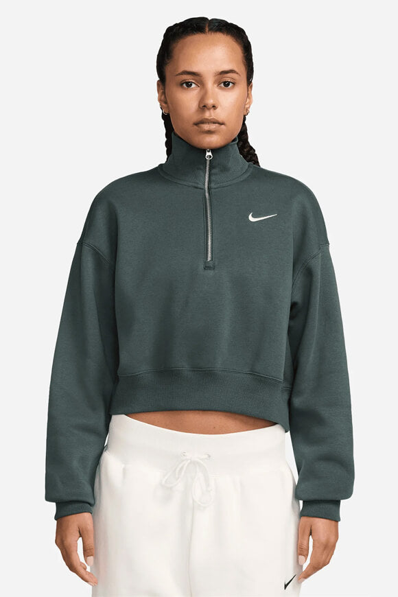 Sportswear Phoenix loose fleece sweatshirt - Vintage Green