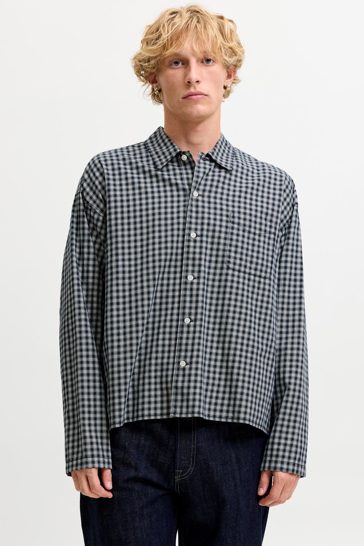 JORAUSTIN camicia a quadri - Sky Captain