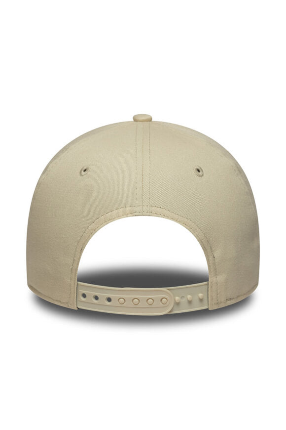 Snapback Cap - Light Beige + Black