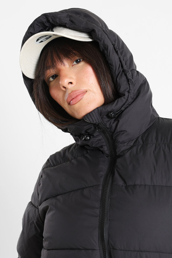 Puffermantel - Schwarz