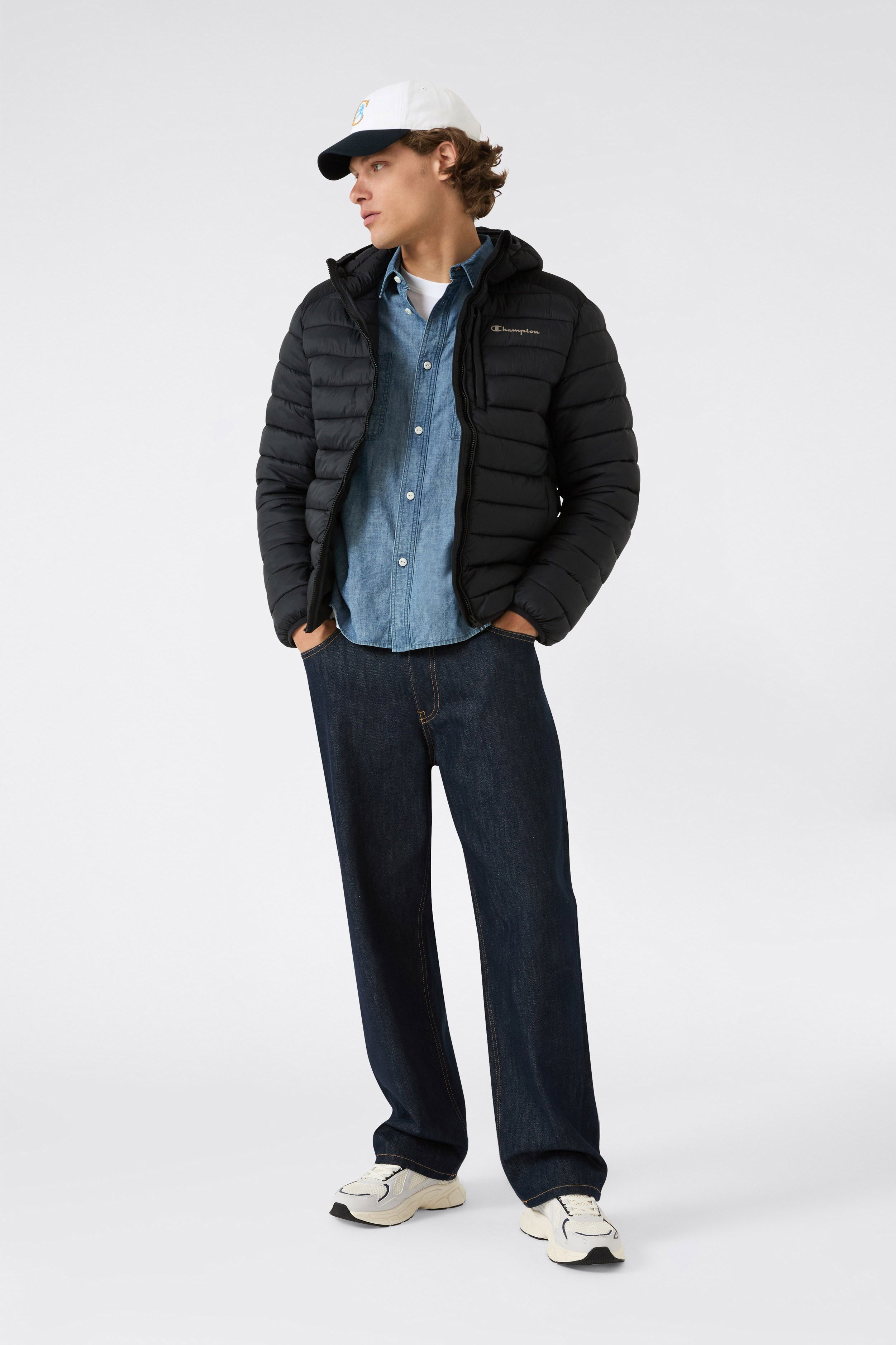 Quilted jacket - Black