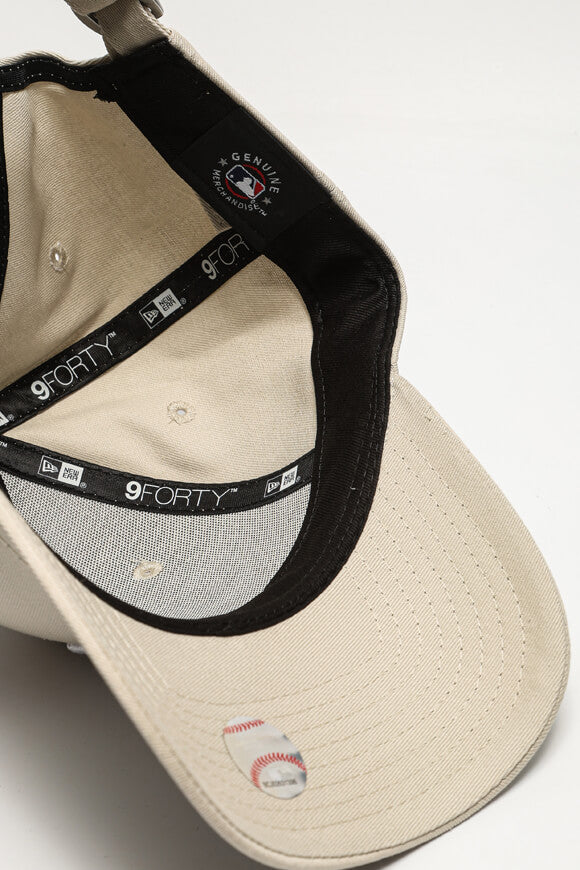 9Forty Cap / Strapback - Stone + White