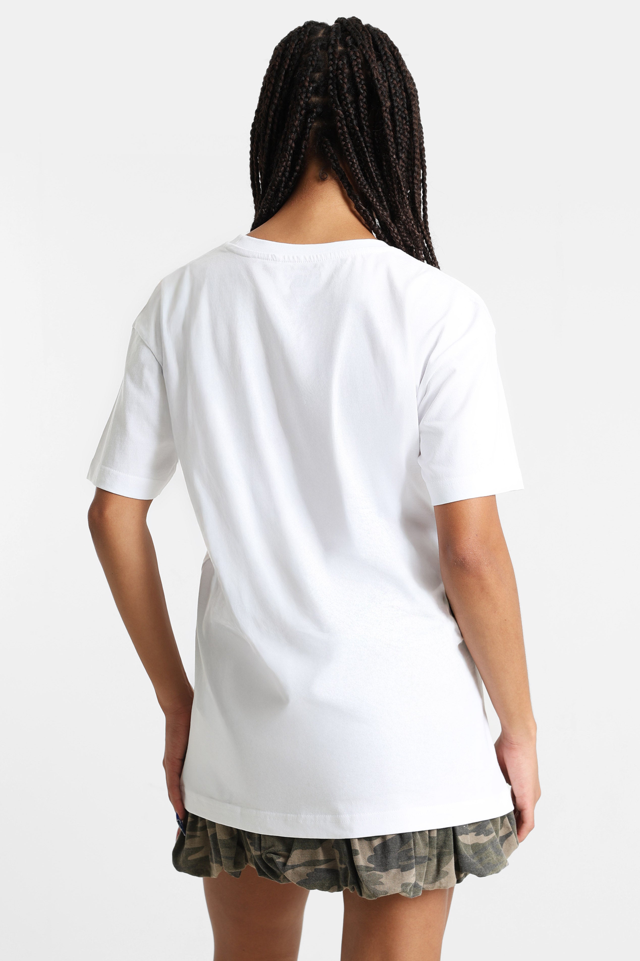 Oversize T-Shirt - Weiss