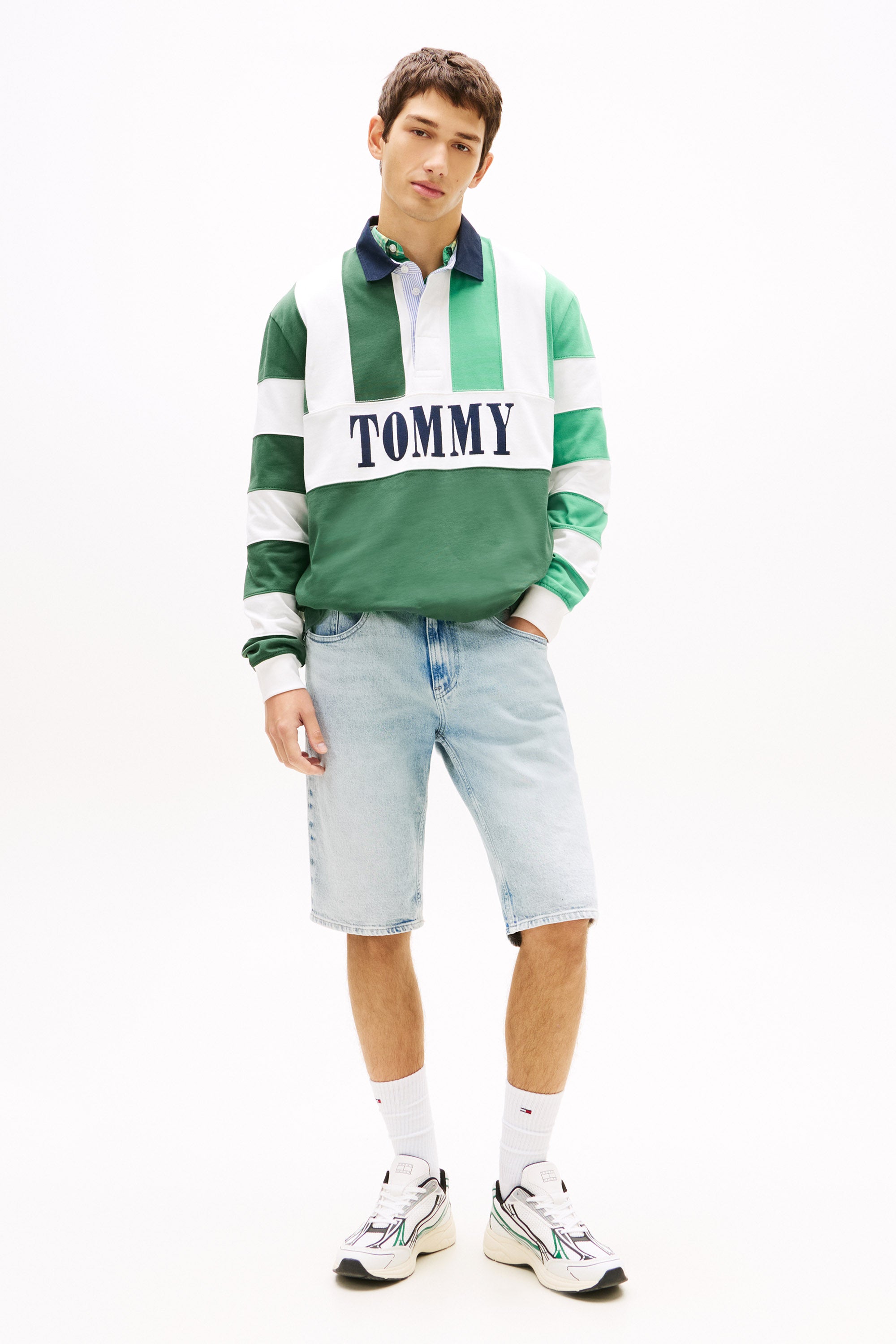 Ronnie Jeansshorts - Light Blue Denim