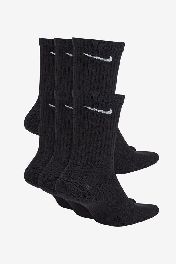Sechserpack Socken - Schwarz