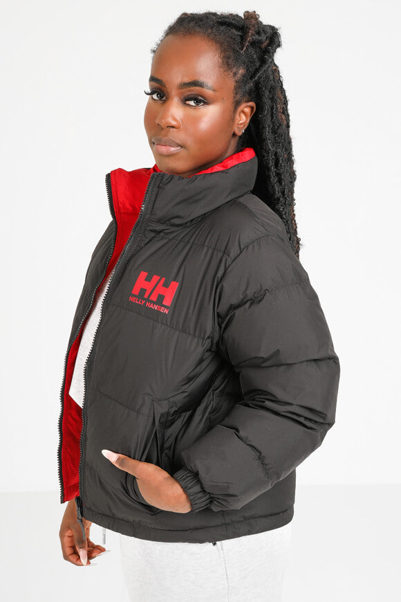 Veste matelassée réversible - Black + Red