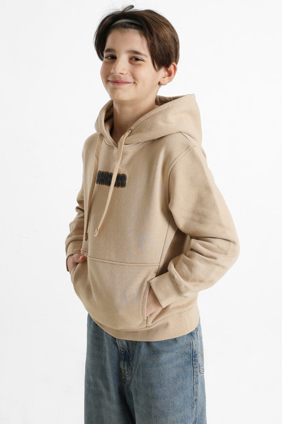 Sweat à capuche - Beige