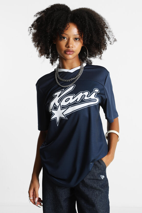 Maglietta a rete - Blu scuro