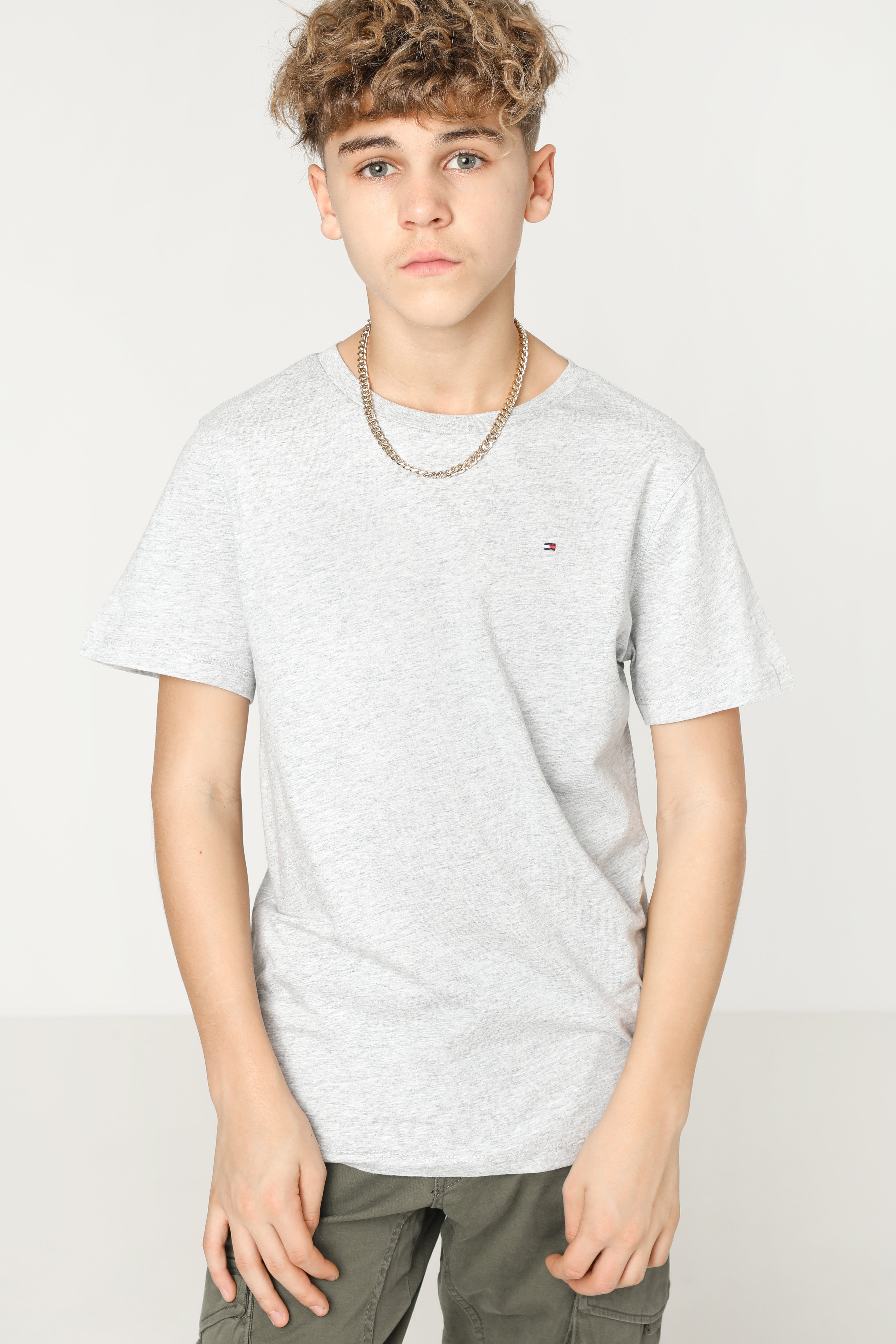 Essential Cotton T-Shirt - Grey Heather