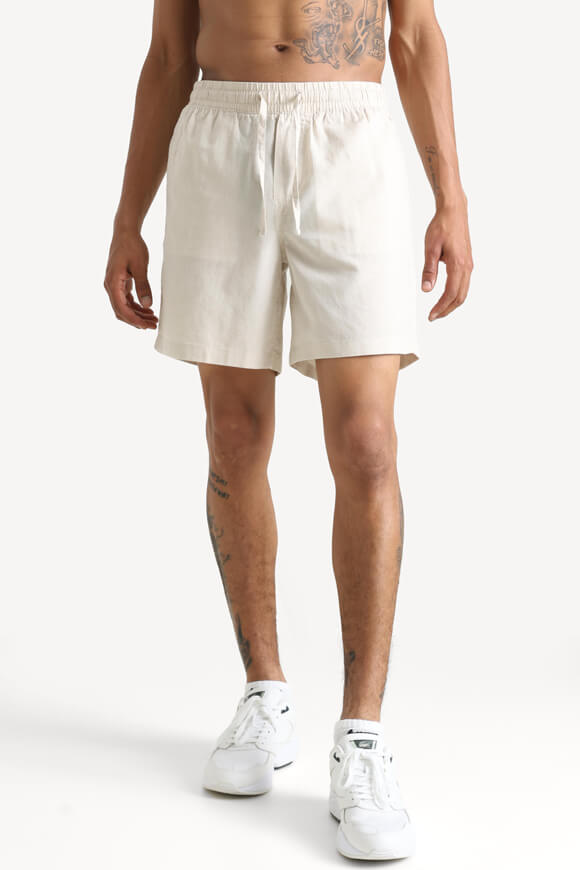 JPSTJAIDEN short en lin - Feather Gray