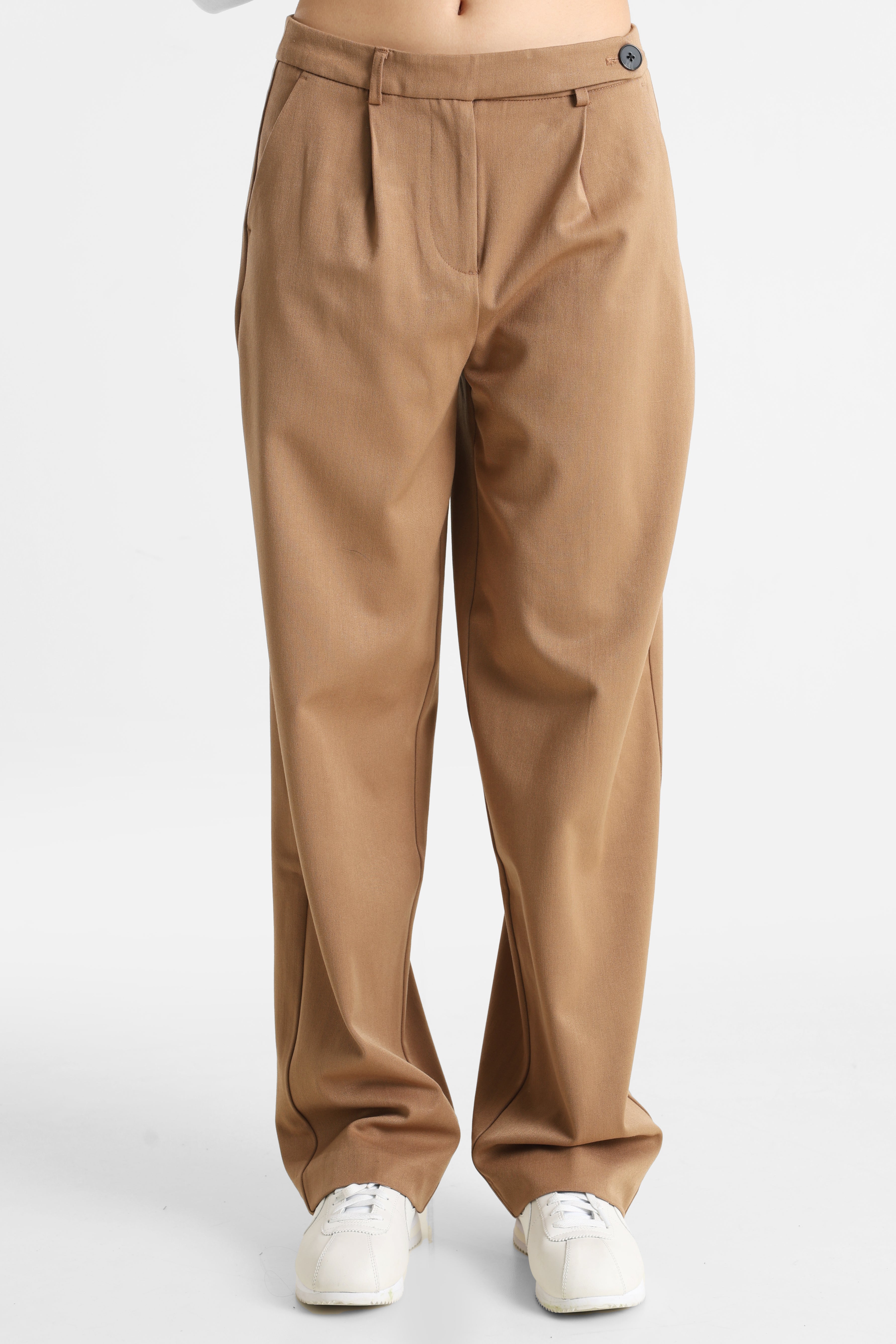 ONLSULAJMA Fabric pants L32 - Cocoa Cream
