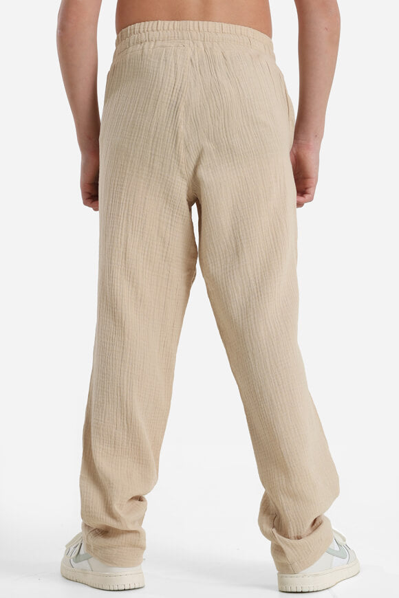 Chiffon trousers - Beige