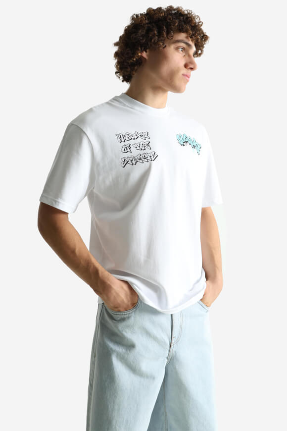 Segraff t-shirt ample - White