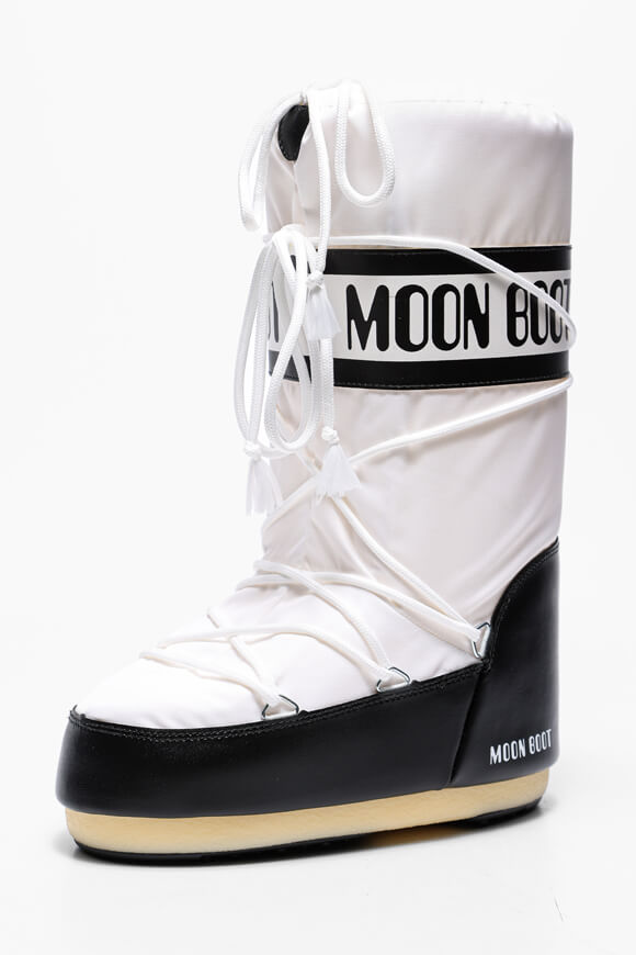 Icon Nylon stivali da neve - Black + White