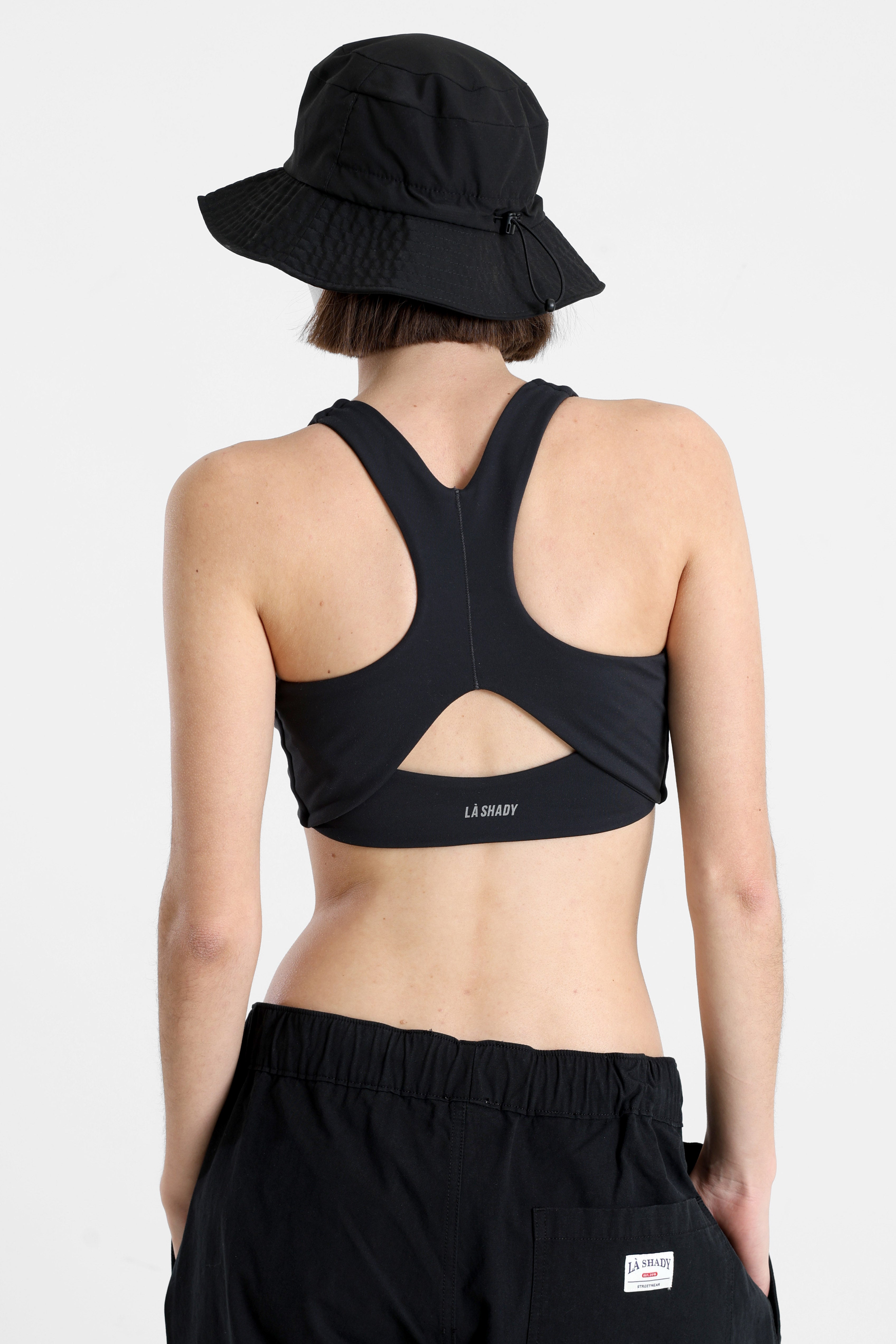 Bralette sportiva - Nero