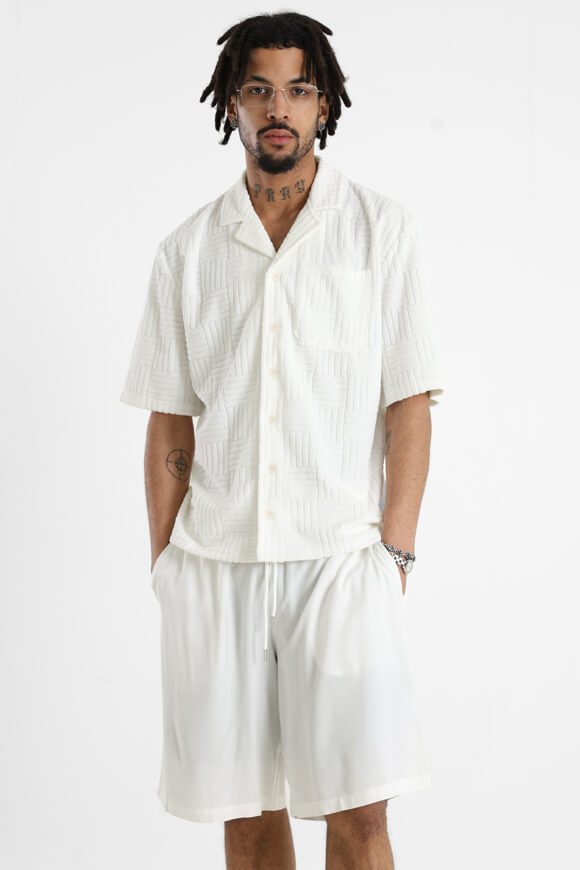 Camicia in spugna - Bianco sporco