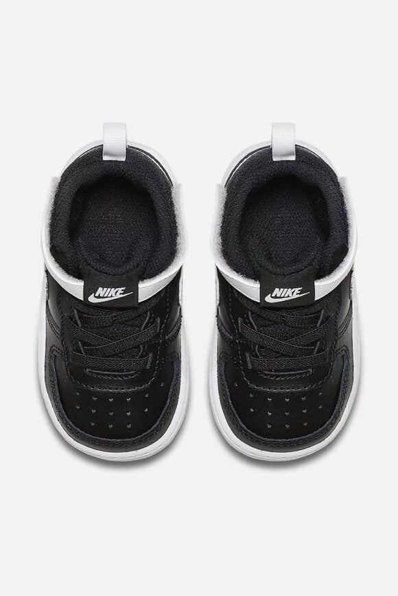 Baskets pour bébé Court Borough 2 - Noir + Blanc