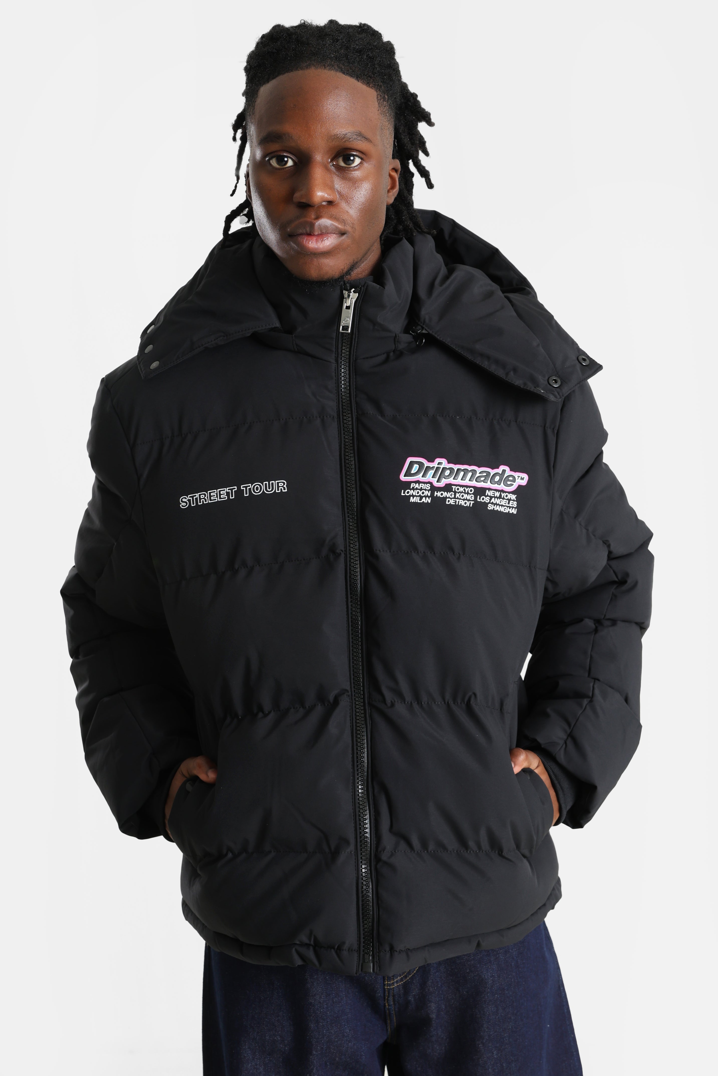 Pufferjacke - Jet Black
