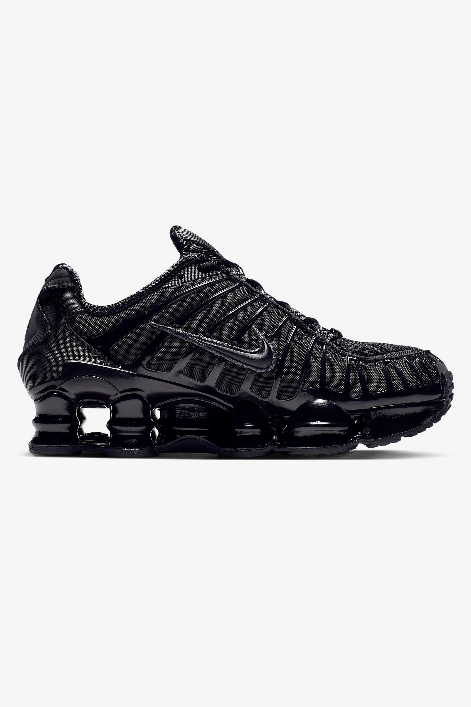 Shox TL sneakers - Black + Metallic Hematite + Max Orange