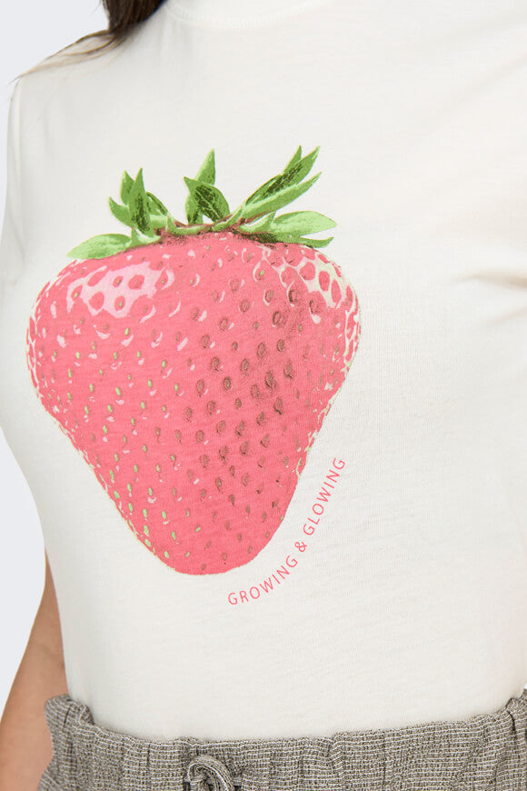 ONLKELLY Crop T-Shirt - Cloud Dancer