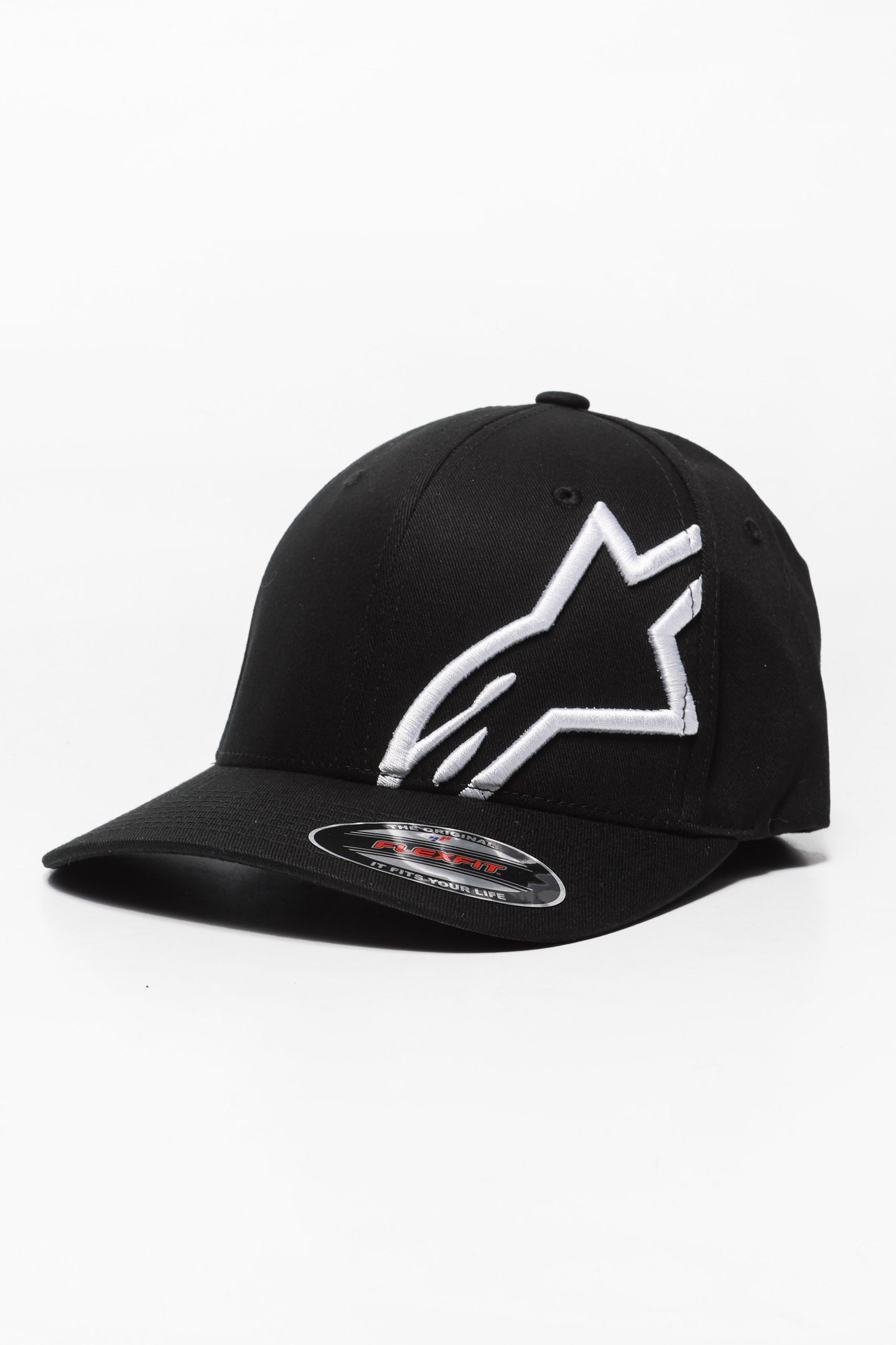 Flexfit Cap - Black + White