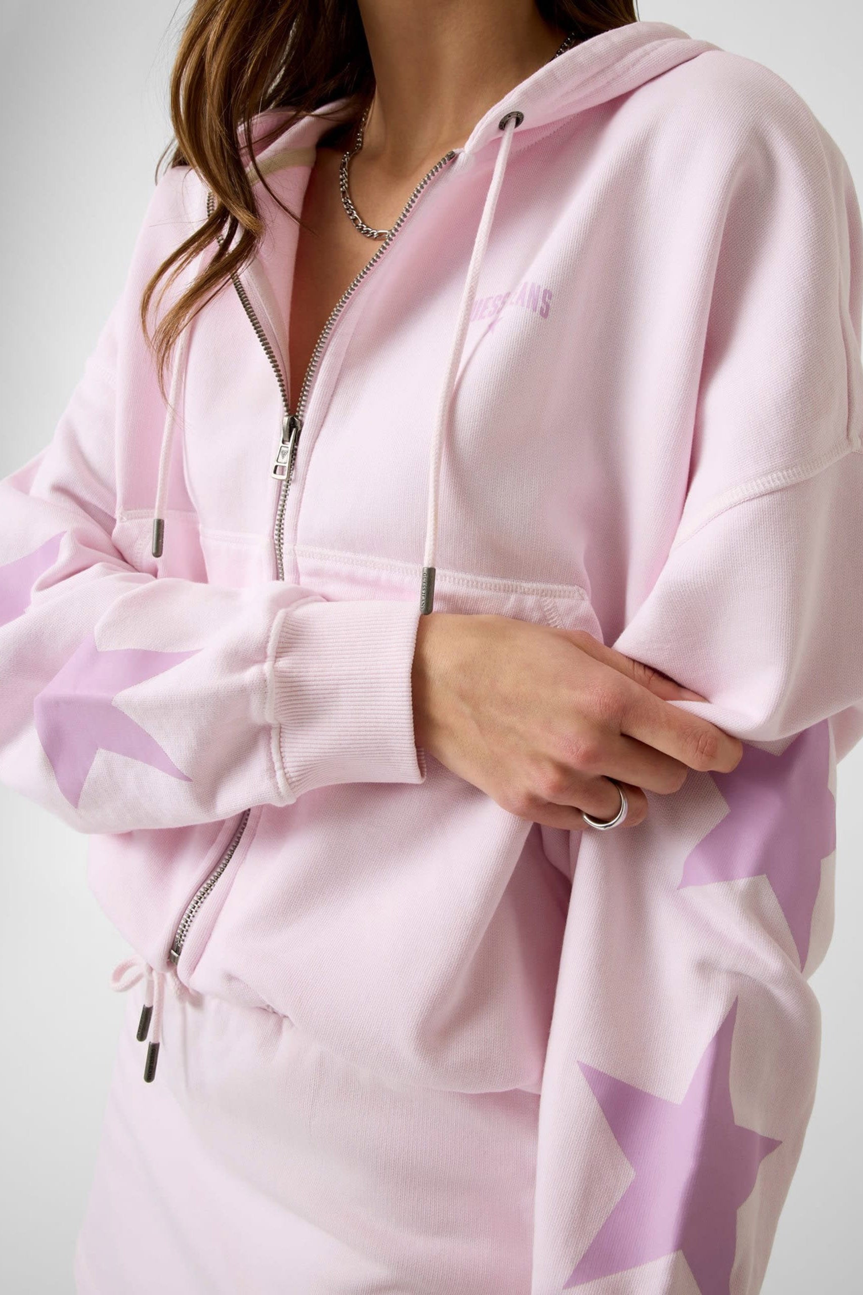 Kapuzensweatjacke - Summer Lilac