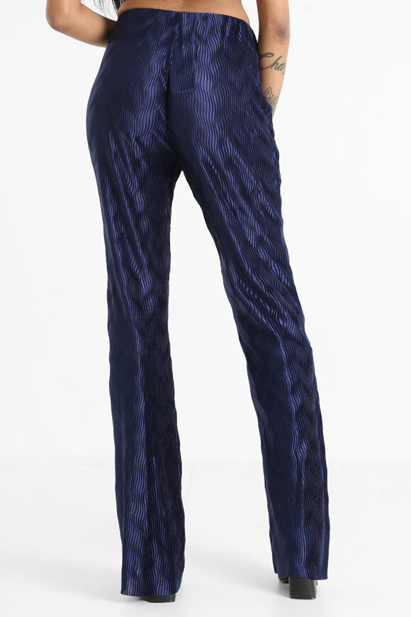Pantaloni a pieghe - Blu navy