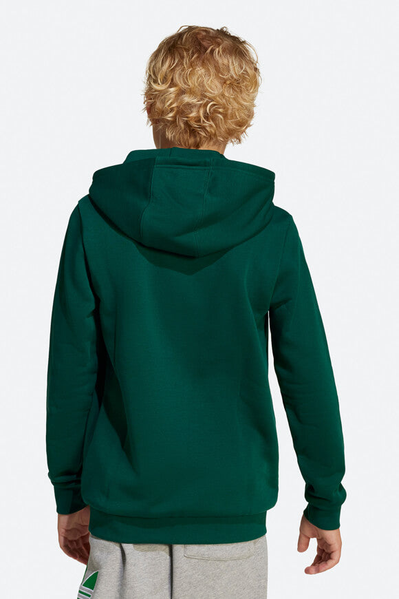 Trefoil Kapuzensweatshirt - Collegiate Green