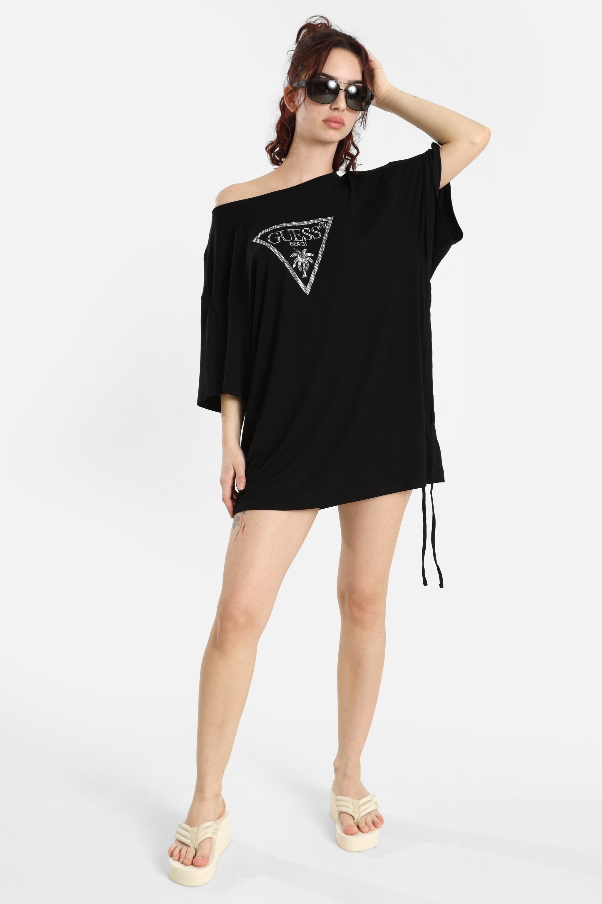 guess t shirt dress T-shirt dress
