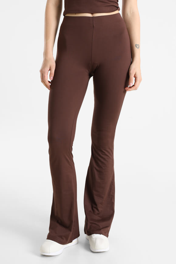 Leggings svasati - marrone
