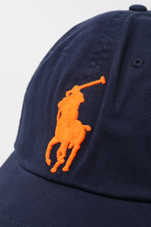 Casquette strapback - Navy + Orange