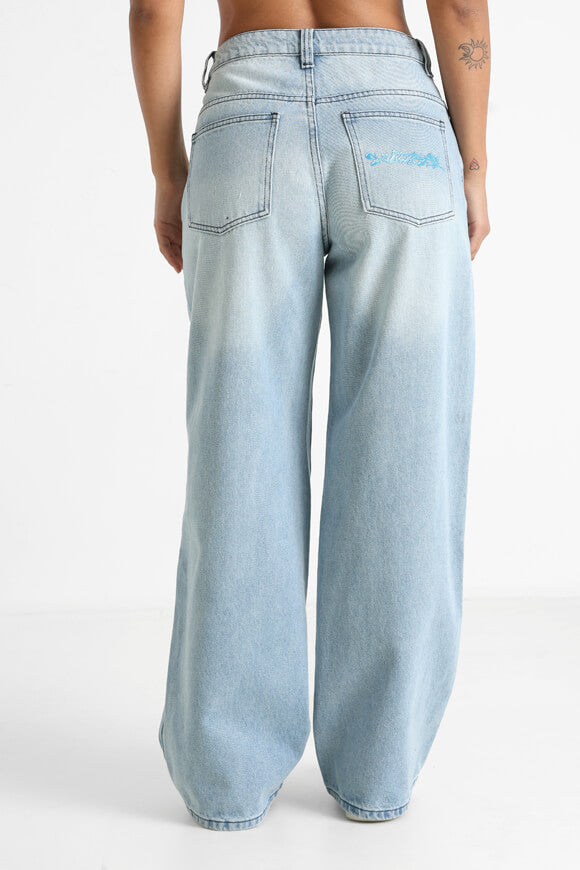 Baggy Fit Jeans - Hellblau