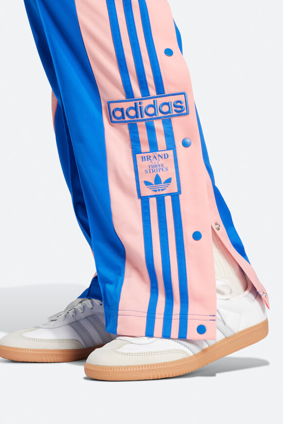 Adibreak Pantalon d'entraînement - Blue + Semi Pink Spark