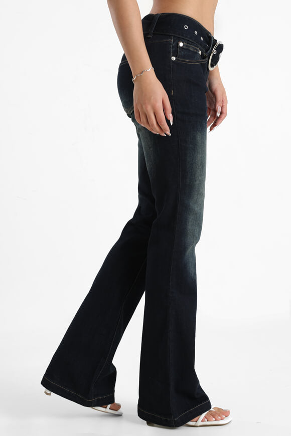 Jeans bootcut - blu scuro