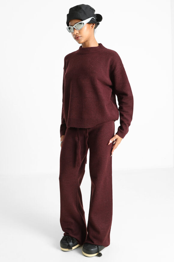Knitted sweater - Bordeaux