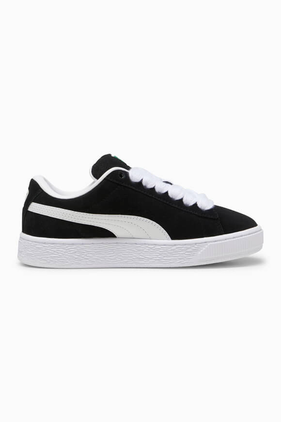 Suede XL sneakers - Black + White