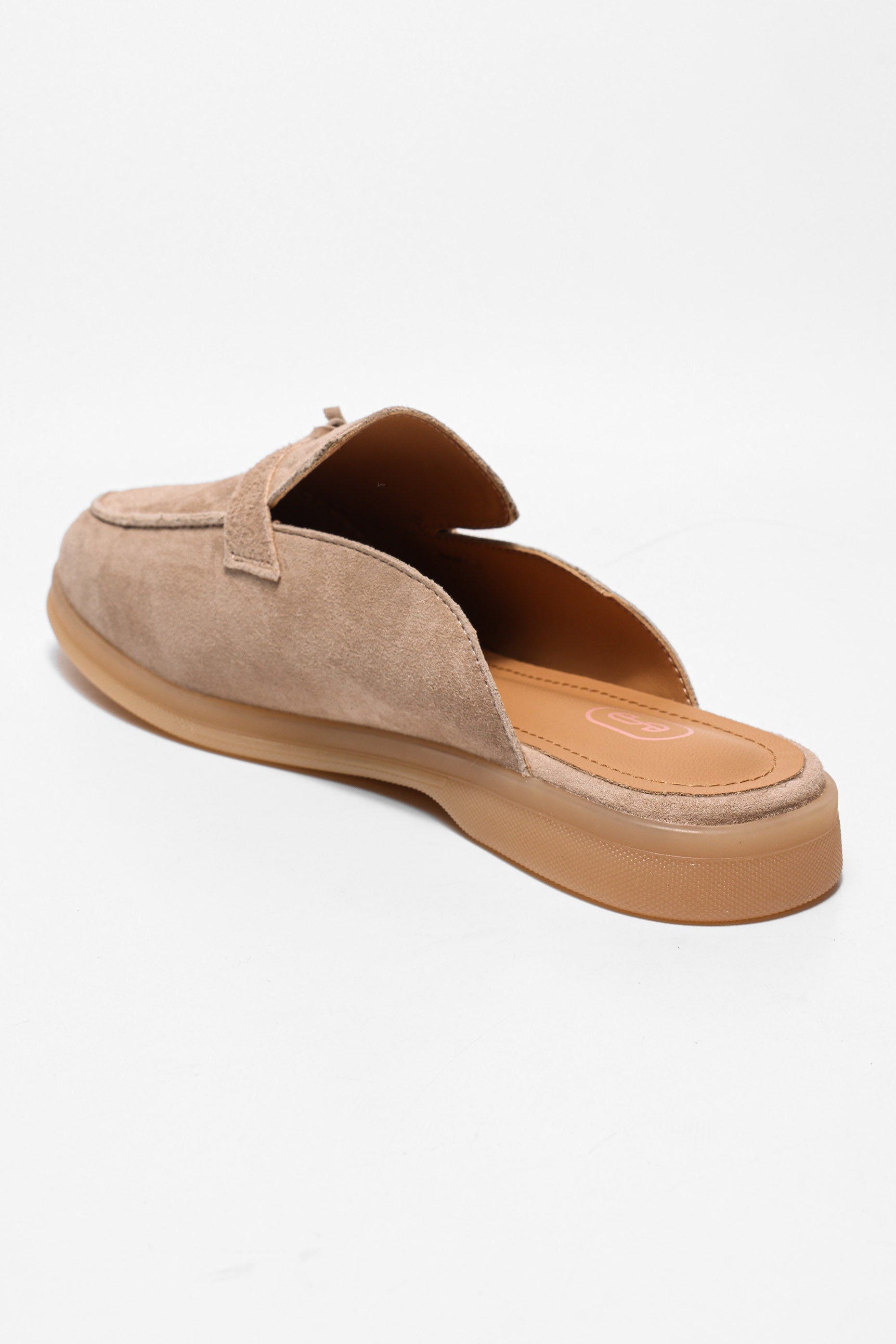 Wildleder Mules - Cappuccino
