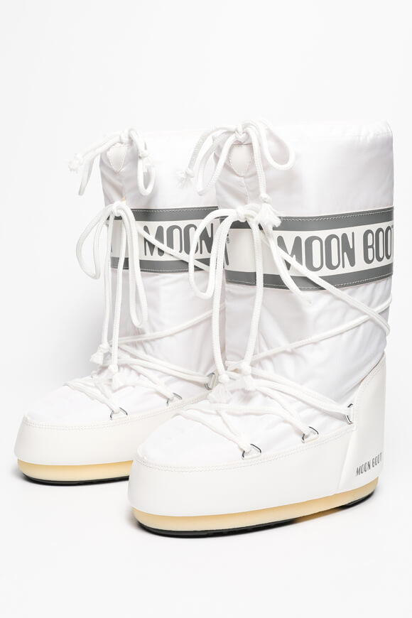 Icon Nylon Schneestiefel - White