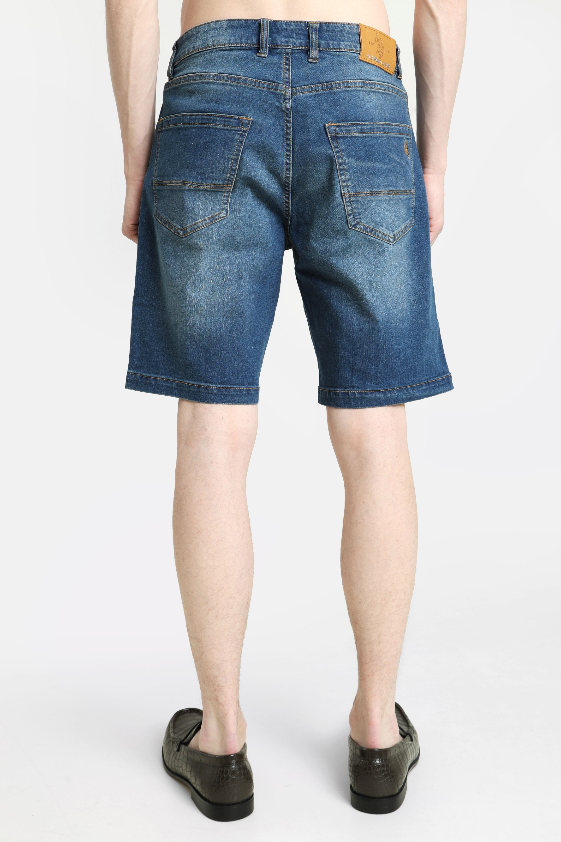 Jeansshorts - Medium Wash