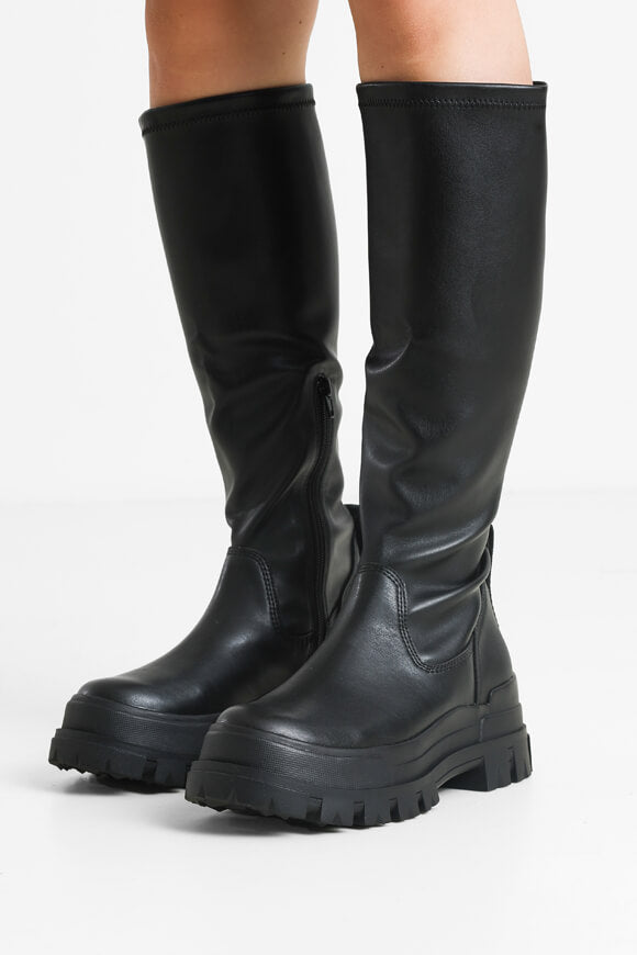 Aspha Sock Boots - Black