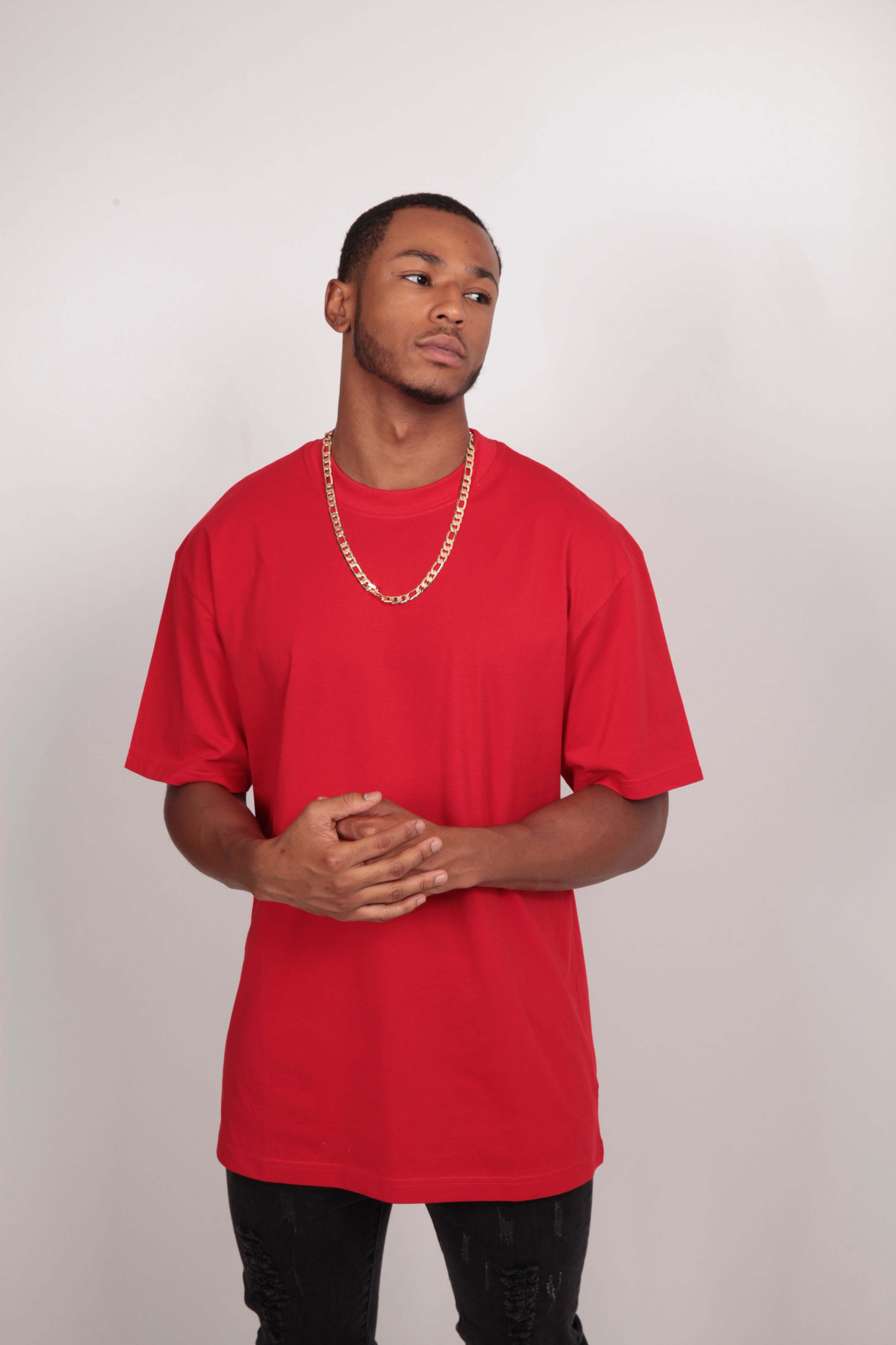 T-Shirt ample - Rouge