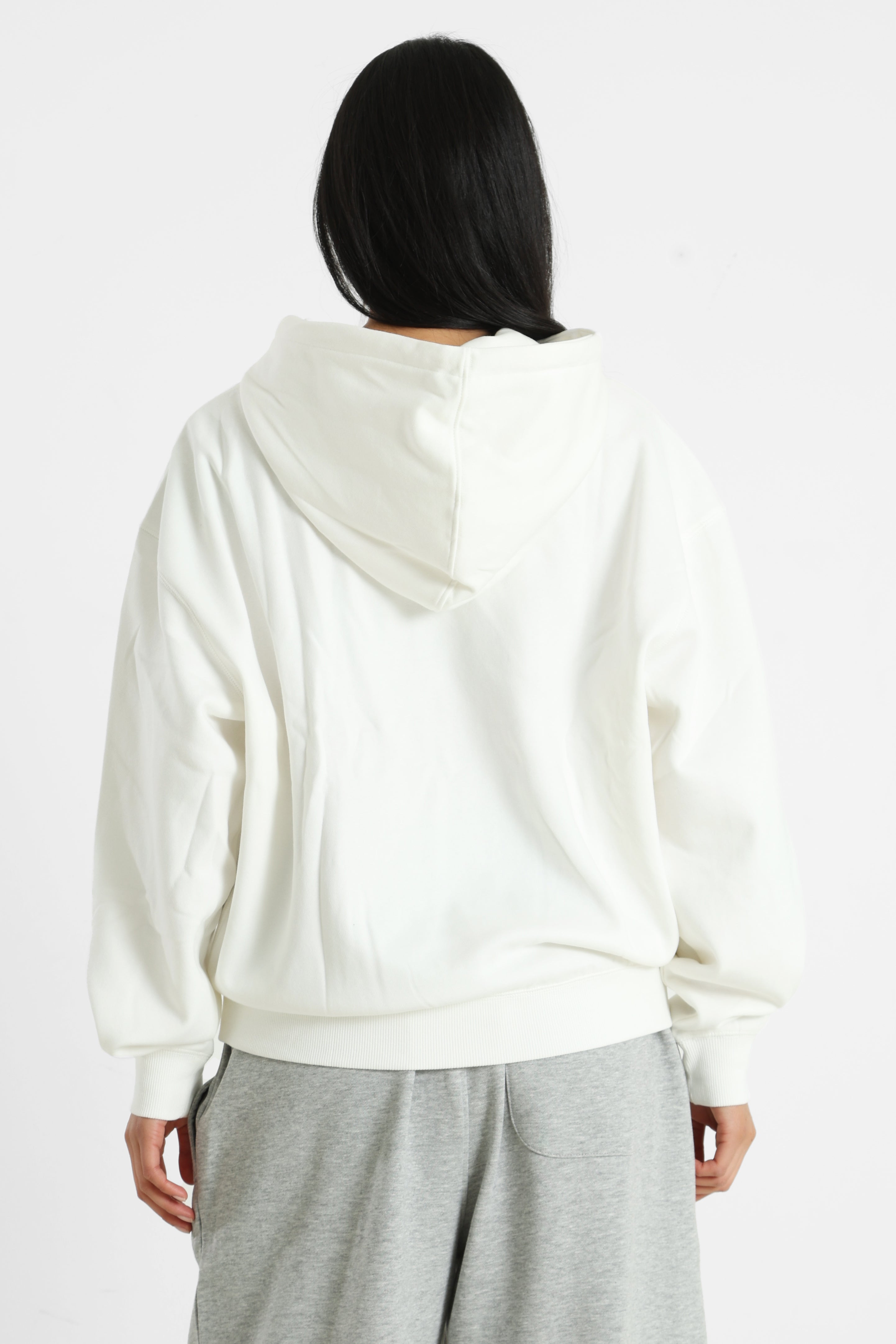 Sweatshirt à capuchon - Ecru