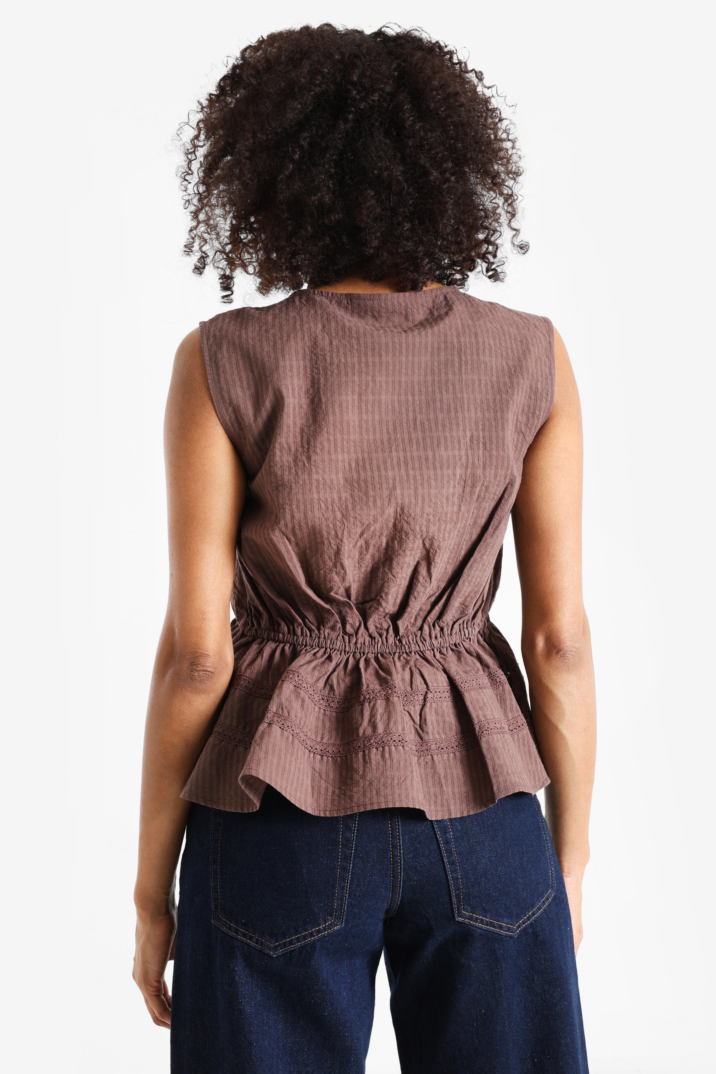 ONLNELSA Peplum-Top - Shopping Bag