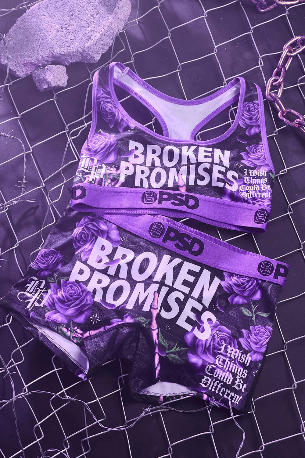 Broken Promises Panty - Wish Purp