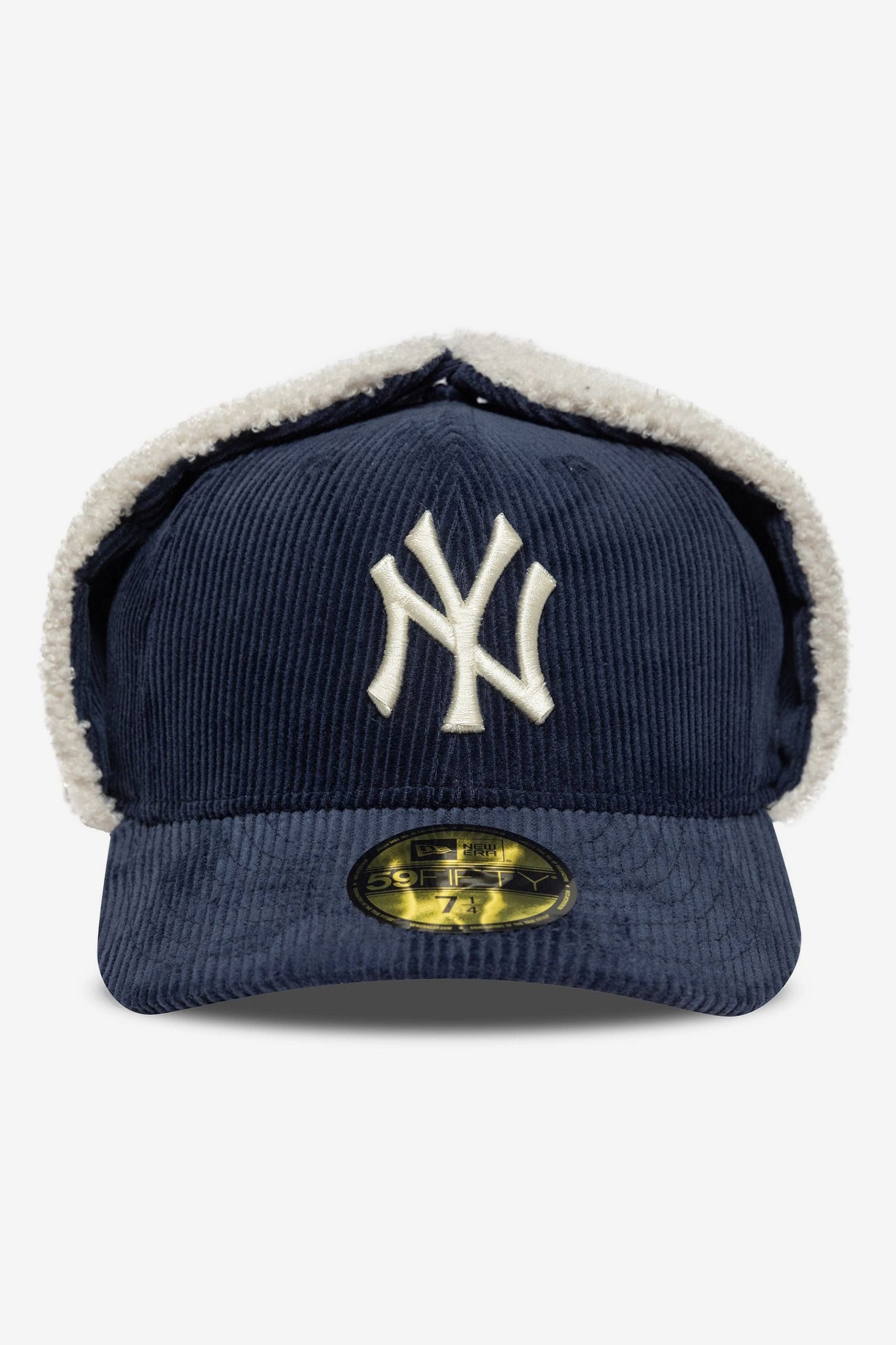 Lined Trapper Cap - Dark Navy